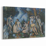 Impressionist Wall Art: The Large Bathers Famous by Paul Cézanne