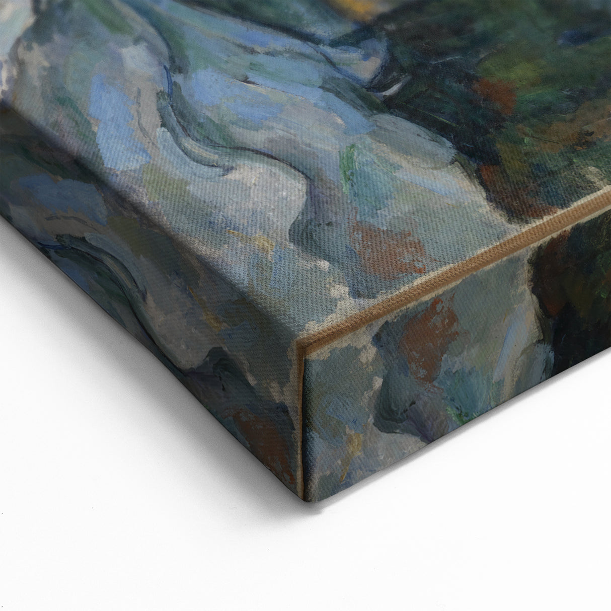 Impressionist Wall Art: The Large Bathers Famous by Paul Cézanne