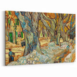 Impressionist Wall Art: The Large Plane Trees by Vincent van Gogh