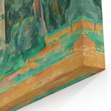 Impressionist Landscape Wall Art - The Pigeon Tower by Cézanne Print