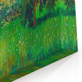 Impressionist Landscape Art - The Poet's Garden by Vincent van Gogh
