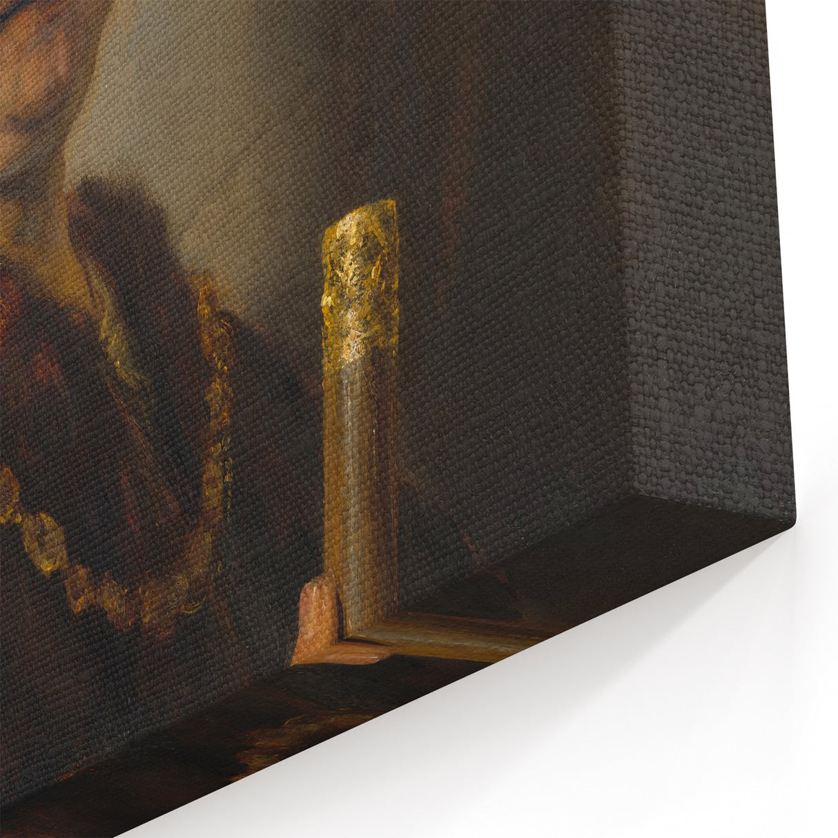 Baroque Art - Majestic Portrait with Ornate Details
