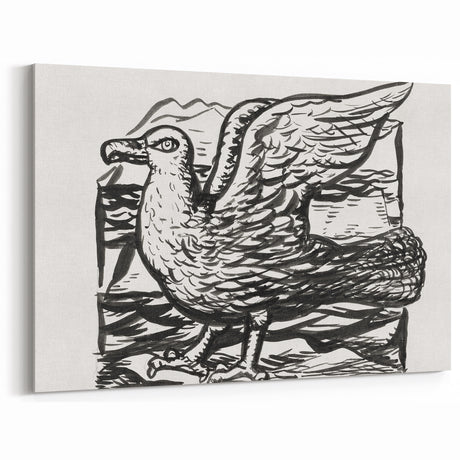Expressionist Art - Seagull by Leo Gestel
