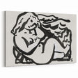 Expressionist Art - Seated Female Nude by Leo Gestel