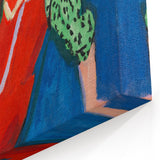 Expressionist Art - Seated Girl (1910) by Ernst Ludwig Kirchner