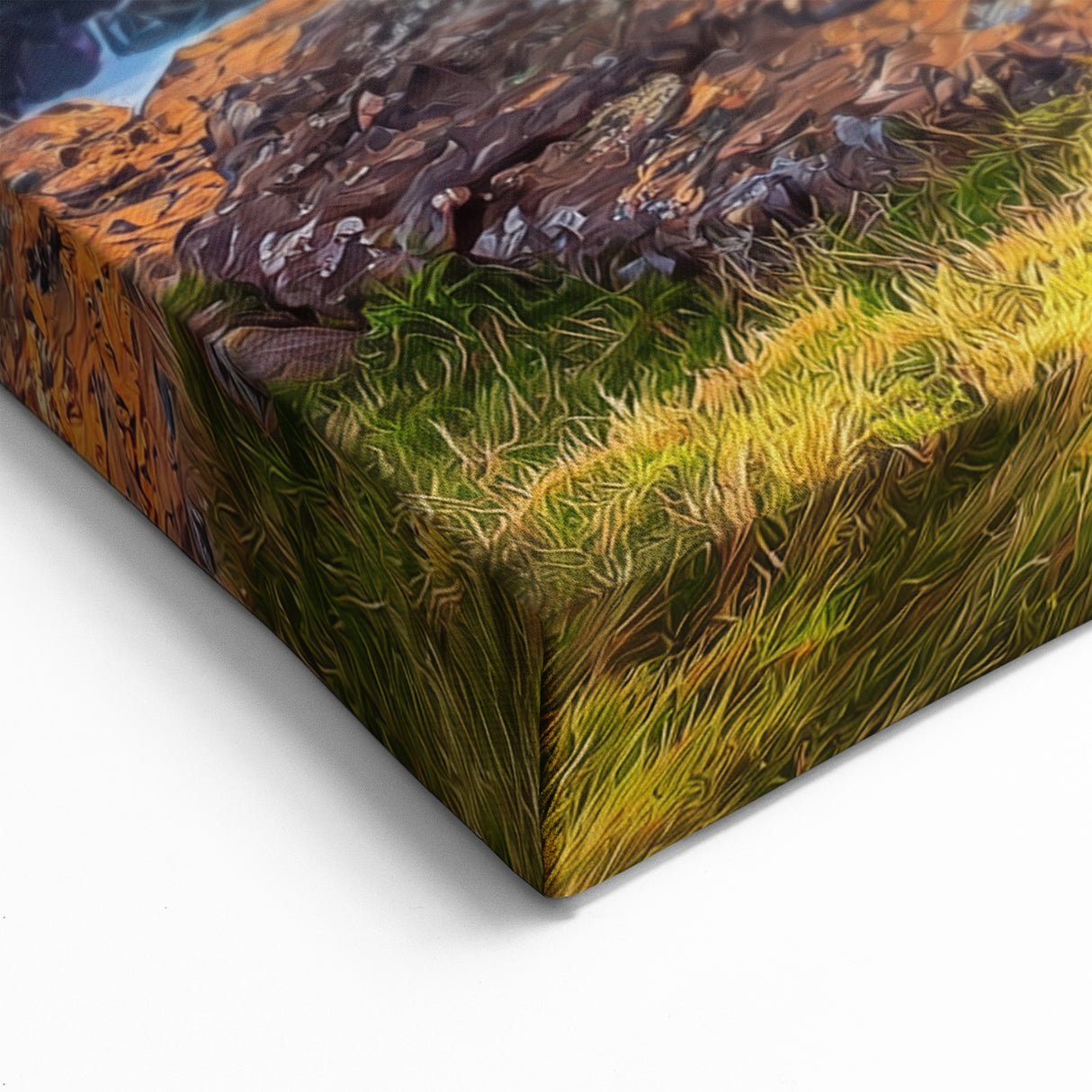 Scenic Cliffs Artwork – Ocean Waves Crashing Against Rocky Shores