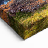 Scenic Cliffs Artwork – Ocean Waves Crashing Against Rocky Shores