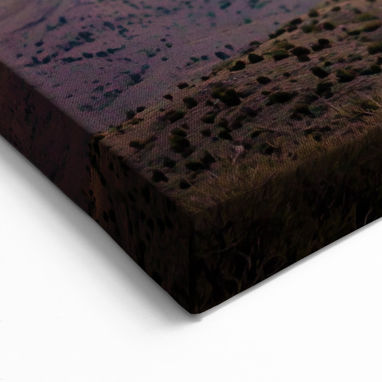 Landscape Art Cliffs - Scenic Sunset Glow Canvas Wall Decor