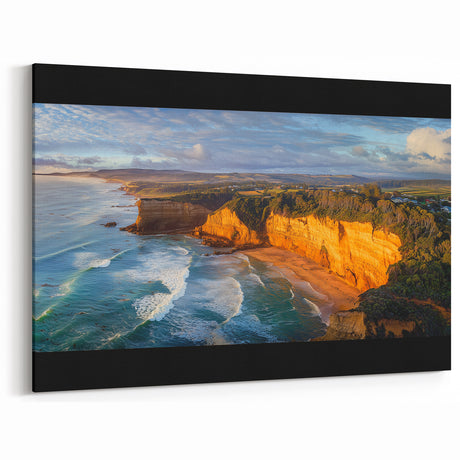 Scenic Cliffs Artwork - Coastal Panorama Wall Art for Modern Spaces