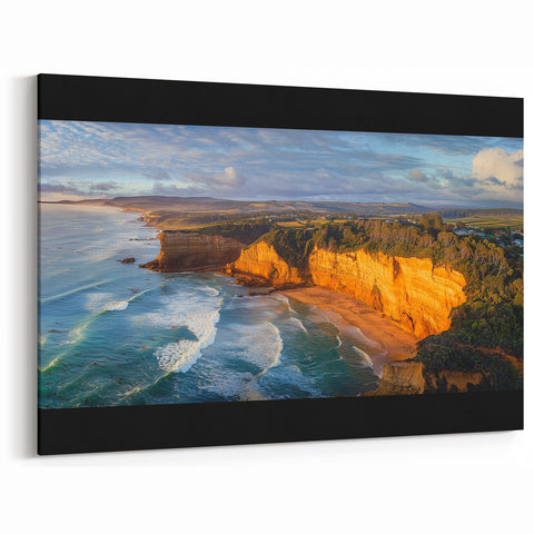 Scenic Cliffs Artwork - Coastal Panorama Wall Art for Modern Spaces