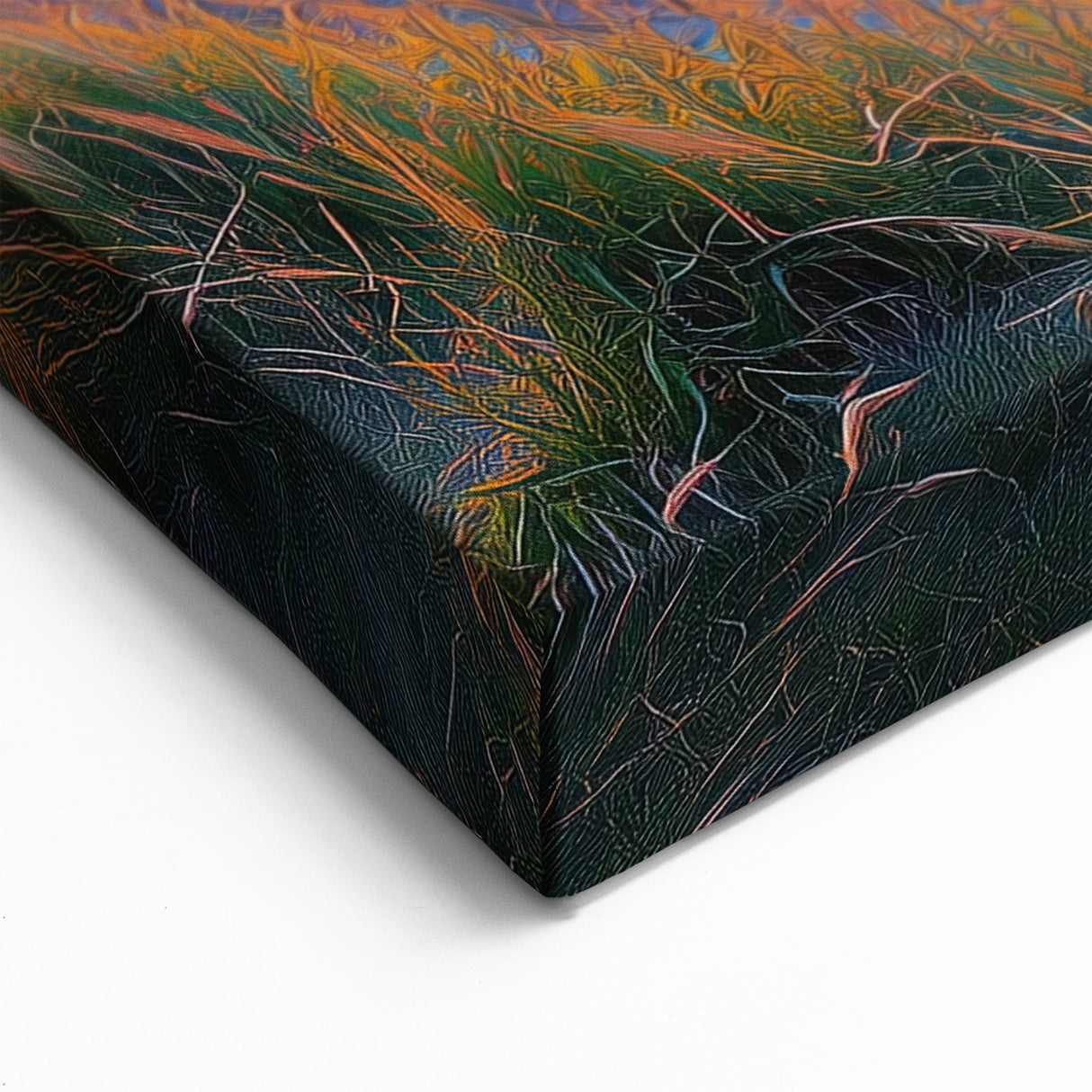 Cliffs Rolled Print - Sunset Over Coastal Cliffs Wall Art