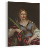 Baroque Art - Graceful Portrait of Divine Elegance