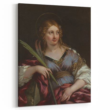 Baroque Art - Graceful Portrait of Divine Elegance