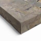 Modern Wall Art – Abstract Composition in Gold and Gray
