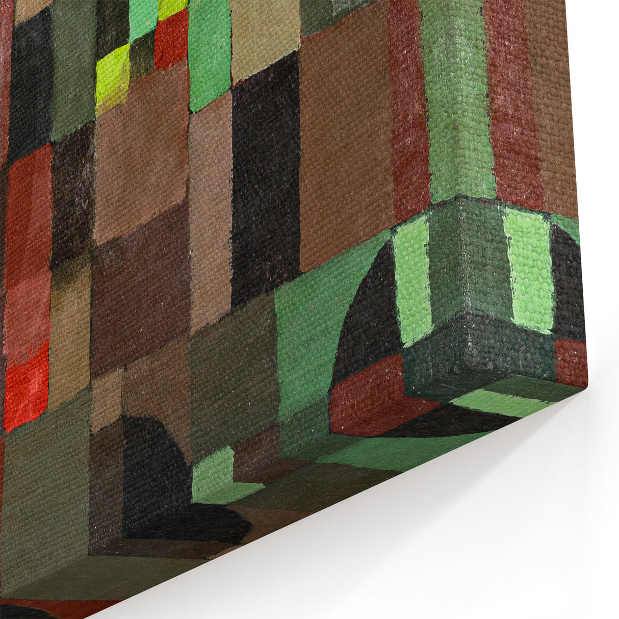 Modern Wall Art – Paul Klee’s "Red and Green Architecture" (1922)