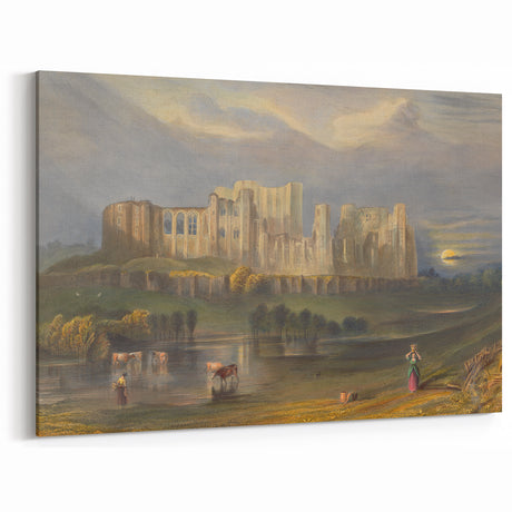 Romanticism Art - Kenilworth Castle Landscape Print