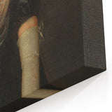 Romanticism Art - Young Lady Wearing a Mantilla by Francisco de Goya