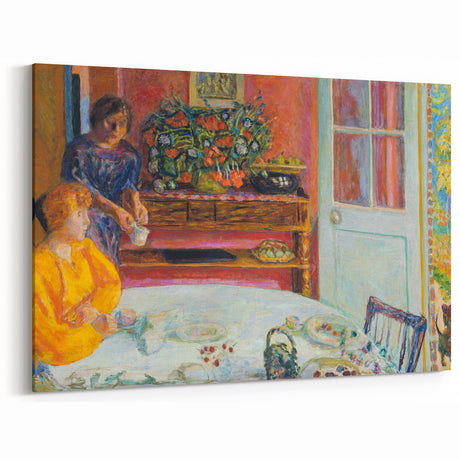 Modern Wall Art - Abstract Dining Room Scene by Pierre Bonnard