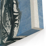 Expressionist Art - Self-Portrait in Moonlight