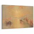 Romanticism Art: The Approach to Venice - Classic Romantic Landscape