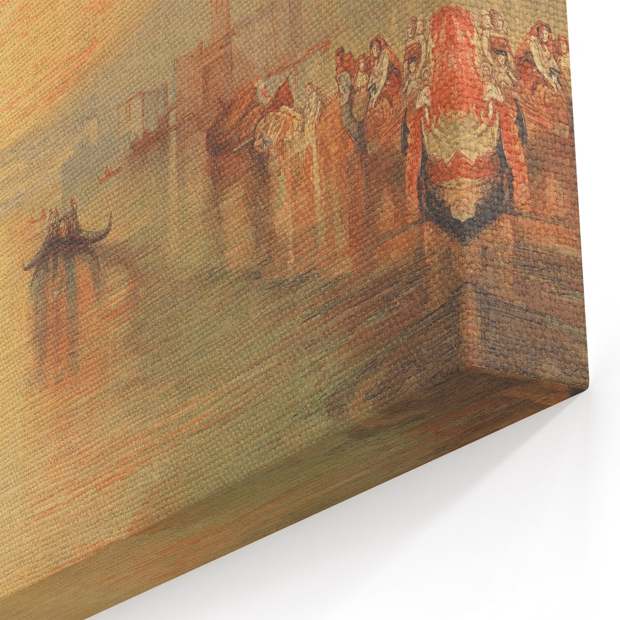 Romanticism Art: The Approach to Venice - Classic Romantic Landscape