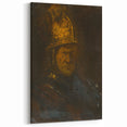 Baroque Art Portrait of a Warrior - Classic Antique Art Print