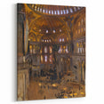 Romanticism Art: Santa Sofia Interior - Famous Romantic Era Painting