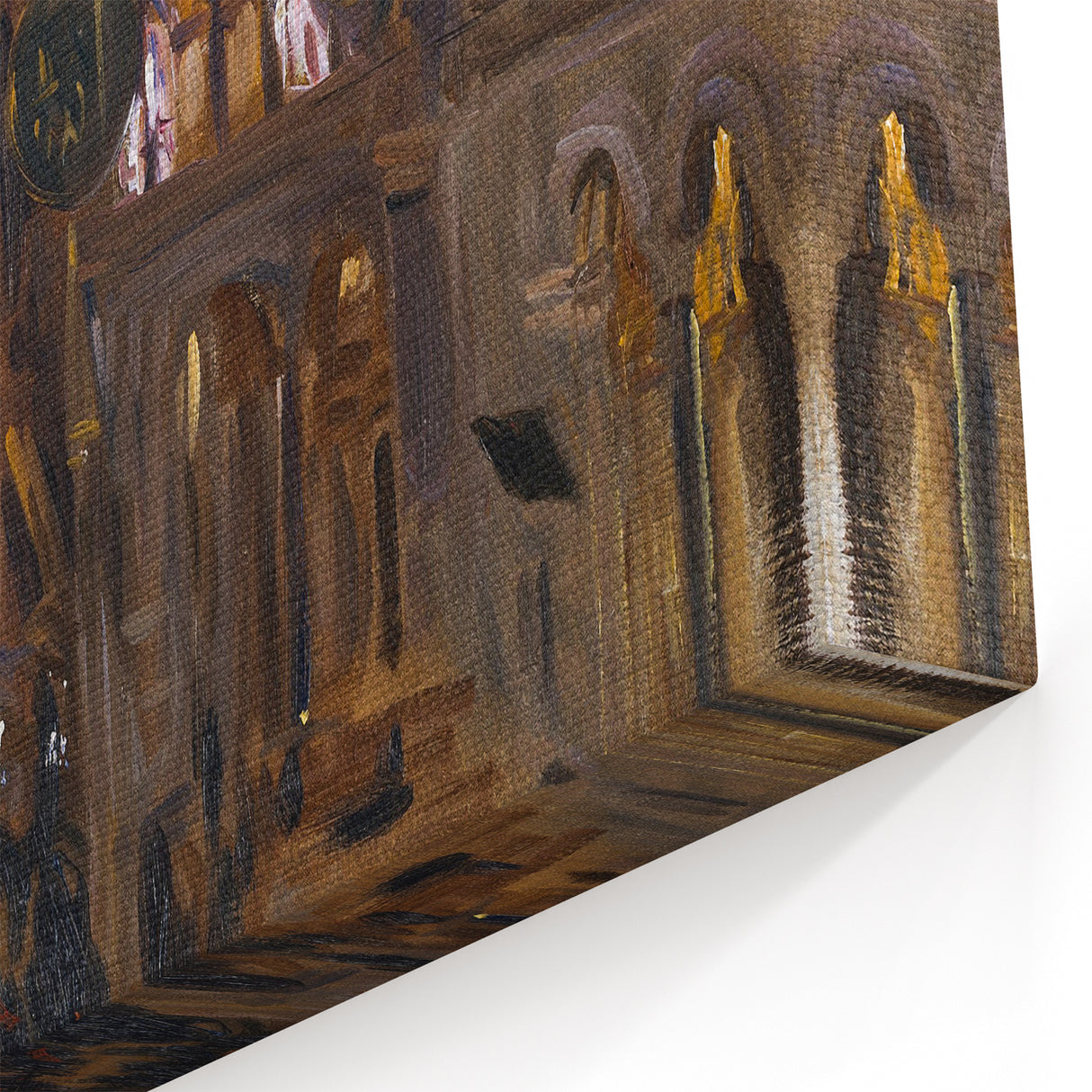 Romanticism Art: Santa Sofia Interior - Famous Romantic Era Painting