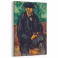 Impressionist Portrait Wall Art - The Gardener by Cézanne Print