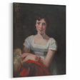 Romanticism Art - Portrait of Mary Freer on Historical Canvas
