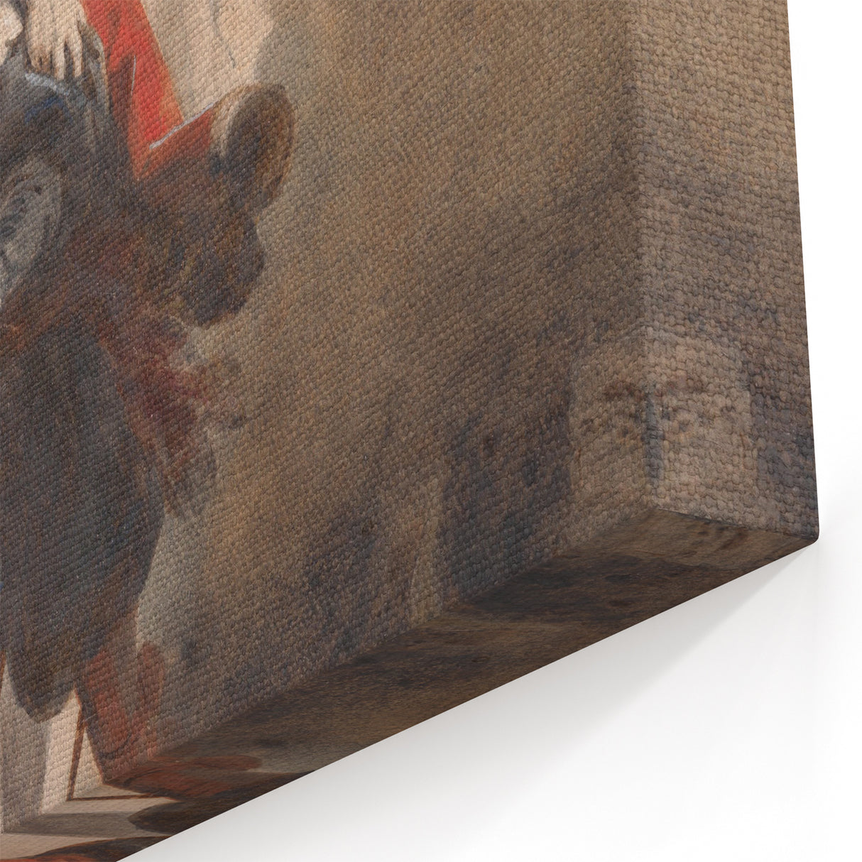 Romanticism Art - Don Juan and the Commander’s Statue by Fragonard