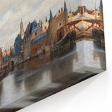 Baroque and Rococo Wall Art - Detailed Historical Cityscape Print
