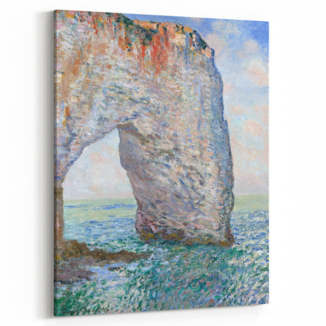 Impressionist Landscape - The Manneporte by Claude Monet Print