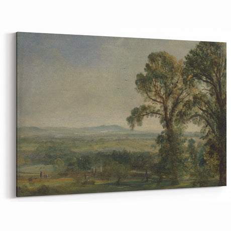 Romanticism Art: Bardon Hill by John Constable