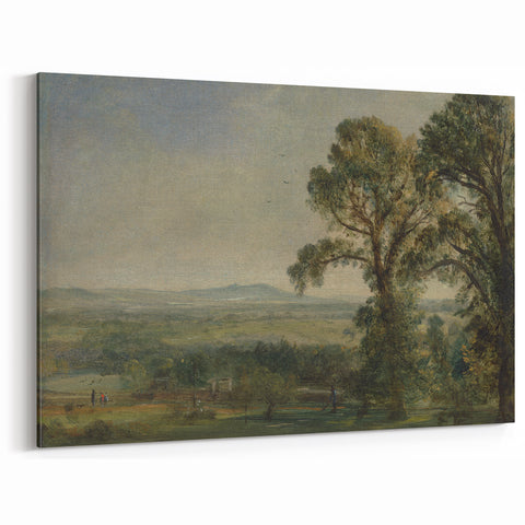 Romanticism Art: Bardon Hill by John Constable