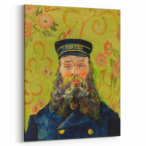 Impressionist Portrait - The Postman Joseph Roulin by Vincent van Gogh