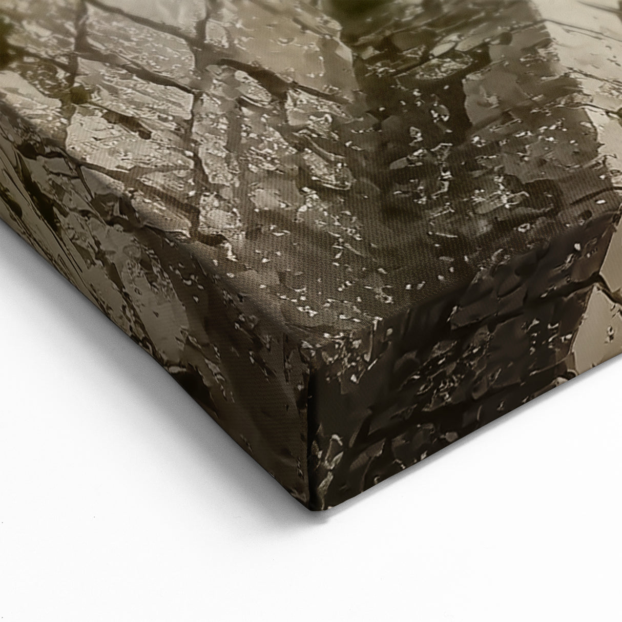 Historic Castle Prints - Upward View of Stone Walls and Blue Sky