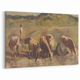 Expressionist Art of Summer Herds | Contemporary Expressionism Wall Art