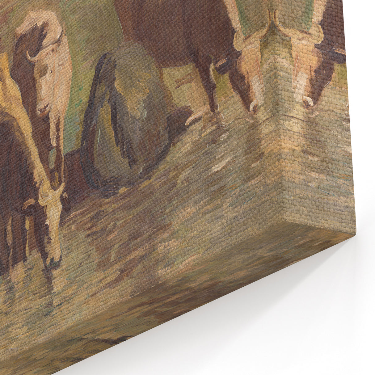 Expressionist Art of Summer Herds | Contemporary Expressionism Wall Art