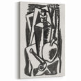 Abstract Expressionism: Still Life with Apple, Pipe, and Bottle Artwork