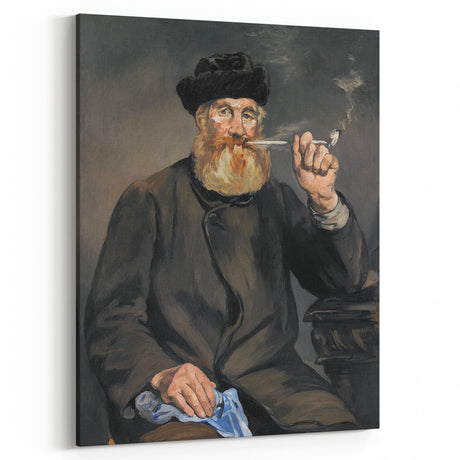 Impressionist Portrait - The Smoker by Edouard Manet