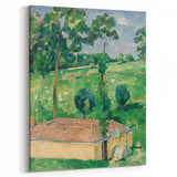 Impressionist Landscape - The Spring House by Paul Cézanne