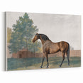 Romanticism Art: Anvil by George Stubbs - Majestic Horse Canvas