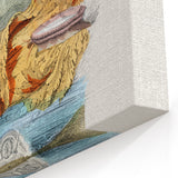 Romanticism Art: Volcano Limpet Snail Wall Art for Home Decor