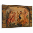 Baroque Art - Regal Woman in Opulent Dress, Antique Art Prints