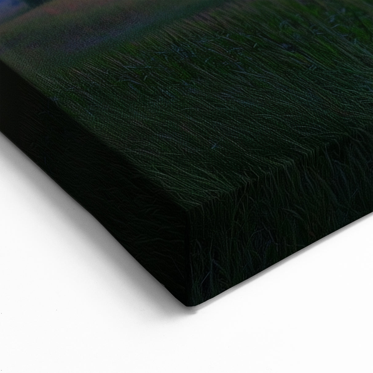 Scenic Countryside Prints - Sunset Over Tree Line in Open Fields