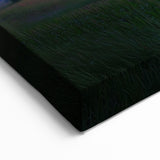 Scenic Countryside Prints - Sunset Over Tree Line in Open Fields