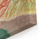 Abstract Expressionism Sunbathing | Vibrant Contemporary Wall Art