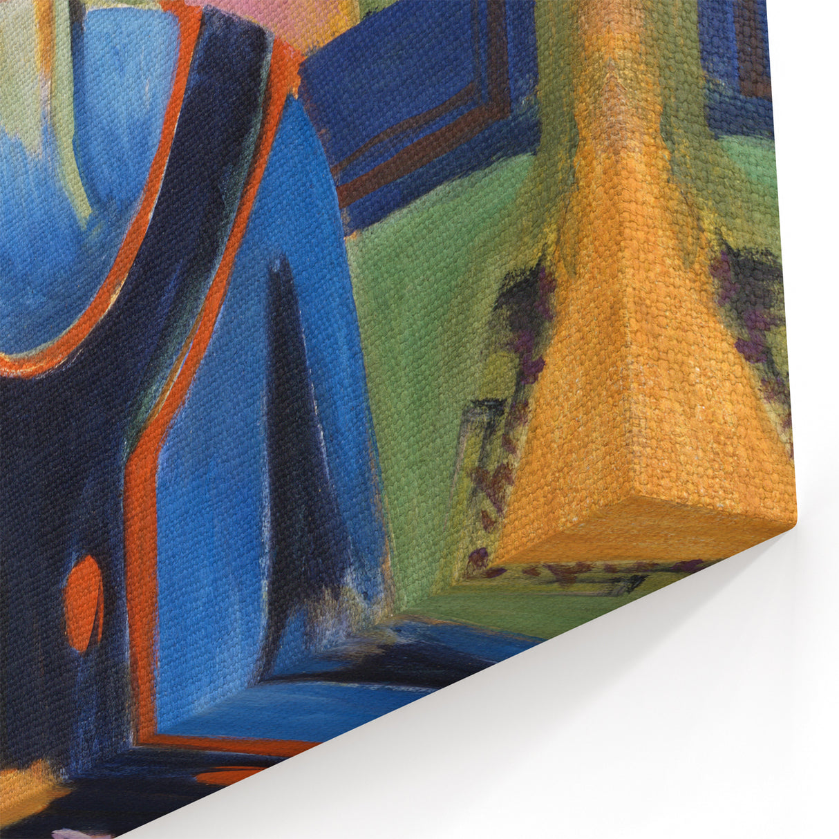 Sunday in the Alps - Contemporary Expressionist Art Canvas Print