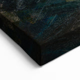 Expressionist Art Sunset in the Mountains - Modern Expressionism Wall Art